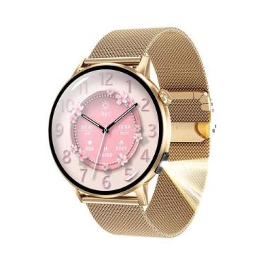 Imagem de Relógio Inteligente Ultra-Fino Feminino Com Display Sempre Ativo Lante