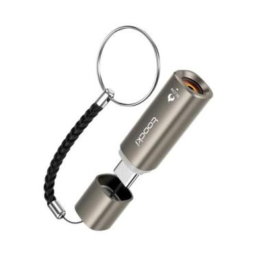 Imagem de Isqueiro Elétrico Tipo C Mini Portátil Sem Chama Compacto Para Viagens