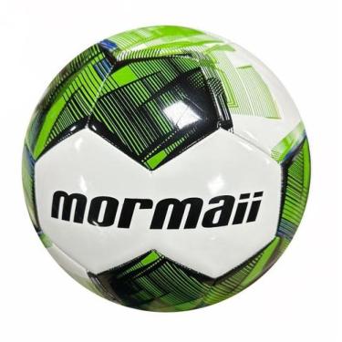Imagem de Bola de Futebol Campo Fly Mormaii, Branco, Verde