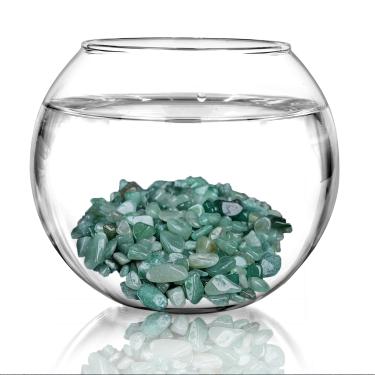 Imagem de Seixos de cascalho polido, pedras polidas naturais para canteiro de flores, plantas de aquário 100 ml (azul)