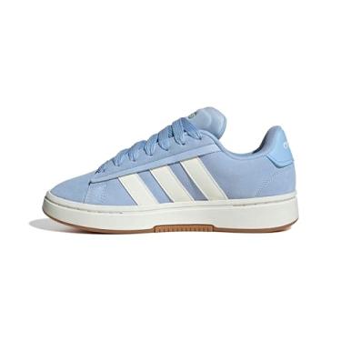 Imagem de Adidas Grand Court Alpha 00s feminino, Azul brilhante/branco fora/chiclete, 38