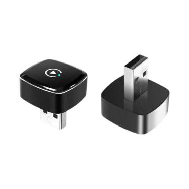 Imagem de Adaptador Wireless CarPlay E Android Auto 2 Em 1 Com Plug USB Para Est