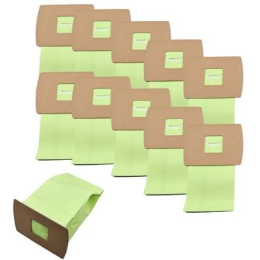 Imagem de Pacote com 10 sacos de aspirador de pó PKBB12DW compatíveis com sacos de vácuo portáteis tipo BB Canister Oreck compatíveis com BB180 BB280 BB850 BB900, para limpeza eficiente