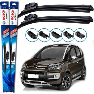 Imagem de Par Palheta Limpador Parabrisa Aircross 2011 A 14 2015 Bosch