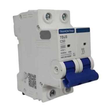 Imagem de Disjuntor Din Bifásico 2P 20A Curva C Tramontina
