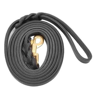 Imagem de Acouto Coleira de Couro para Cães Coleira de Couro de para Treinamento de Cães de Tração Macia para Médios e Grandes de Com Alça Dupla Suprimentos para Animais de Estimação / /, Arreios e