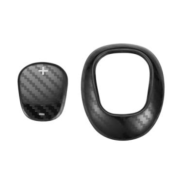 Imagem de TOMALL Capa de manípulo de mudança de marchas de carro de aço inoxidável compatível com Chevy Equinox 2018-2020 Malibu XL 2016-2020 Cruze 2017-2019 Capa de alavanca de câmbio para acessórios de carro