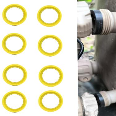 Imagem de 11699 Juntas de vedação de conector de silicone para Intex Pure Spa simples spa banheira de hidromassagem piscina spa peças de reposição para piscina vedações de conector de silicone para banheira de