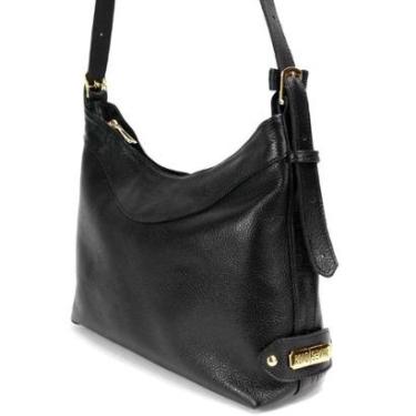 Imagem de Bolsa Feminina em Couro Legitimo Sacola Média Alça de Ombro e Transversal Road Seven-Feminino