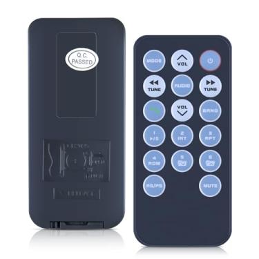 Imagem de Controle remoto de substituição adequado para receptor de mídia digital Dual AMFM 1DIN RCVRBLTH CD DVD