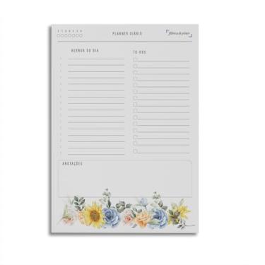 Imagem de Bloco Planner Diário 75 páginas A5