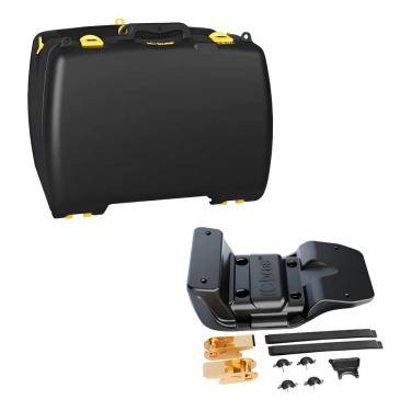 Imagem de Caixa Baú Bauleto 130 Litros Com Suporte Universal Motoboy Icbras