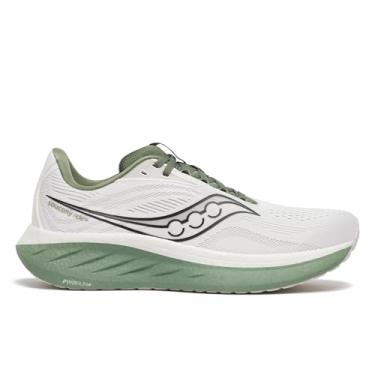 Imagem de Saucony Tênis feminino Ride 18, Branco/olivina, 41