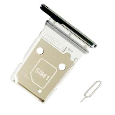 Imagem de UPONEW Para Samsung Galaxy Z Fold 7 Bandeja de cartão SIM e suporte de cartão SIM Micro SD parte de reposição (preto)