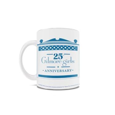 Imagem de Trend Setters Gilmore Girls – 25th Anniversary – Uma caneca de café de cerâmica de 325 ml – Oficialmente licenciada – Perfeita para presentear ou colecionar