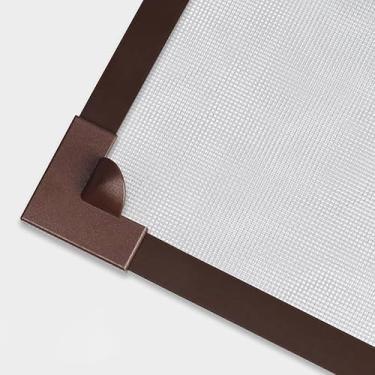 Imagem de Tela Mosquiteiro Magnética, Tela Mosquiteira Magnética Janela Kit 60 X 60cm (Marrom)