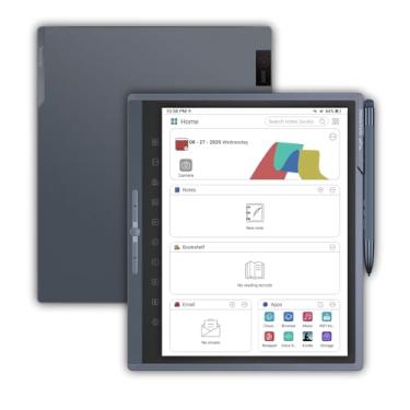 Imagem de Penstar Pacote de tablet eNote Pro 26.2 cm Color E Ink Papel, notebook digital com tela sensível ao toque, tablet de escrita ePaper de 4 GB 128 GB com caneta Stylus B6, alimentado por IA de voz para