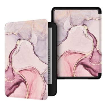 Imagem de Akacy Capa com padrão pintado para Kindle paperwhite 15.2 cm 5th 6th 7th Case, leve e segura para água, capa protetora dobrável geração 2012/2013/2015 versão (12)