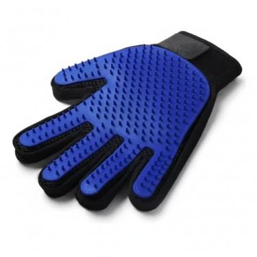 Imagem de Luva Escova Tira Pelo Nano Magnética Removedor de Pelos de Cães e Gatos