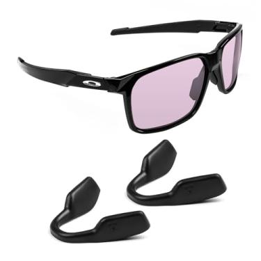 Imagem de Biyxpiv Protetores de nariz de substituição para óculos de sol Oakley Portal OO9446 Portal X OO9460, fácil instalação - 2 pares de almofadas de nariz