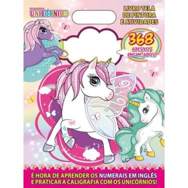 Imagem de Floresta Encantada Livro Tela De Pintura E Atividades