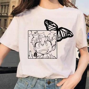 Imagem de Camiseta Feminina Harajuku Ullzang Hanako-Kun - Estampa Gráfica Anos 9