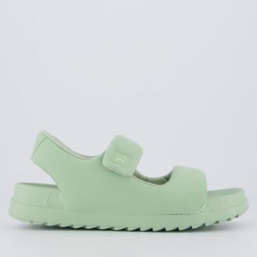 Imagem de Sandália Fila Drifter Bubble Feminina Verde Oliva, 36