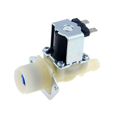 Imagem de 1 peça válvula solenoide de plástico G3/4 de 12 mm, válvula de enchimento, controle de fluxo de água, normalmente fechada, DC12V DC24V DC36V DC48V AC220V (DC 24V)
