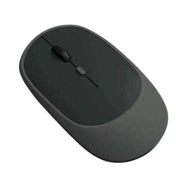 Imagem de Mouse Sem Fio Recarregável Modo Duplo Bluetooth 2.4G USB Silencioso Pa