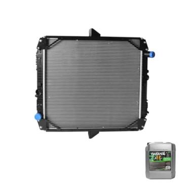 Imagem de Kit Radiador Interc MB OF1418/OF1722 + Aditivo Radiador Paraflu Verde 20LT