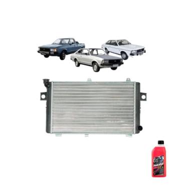 Imagem de Kit Radiador Ford Corcel II Del Rey + Aditivo Radiador Paraflu 01 LT Rosa