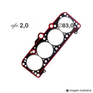 Imagem de Junta Cabeçote Baspack 2.00mm 82.30mm VW Gol Saveiro Passat Santana Ap
