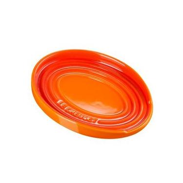 Imagem de Descanso para Colher Oval Laranja Le Creuset