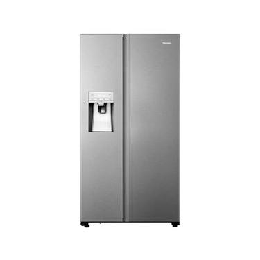 Imagem de Refrigerador Side By Side Hisense de 02 Portas Frost Free com 533 Litros Inox Look - RS-69W1AIQI