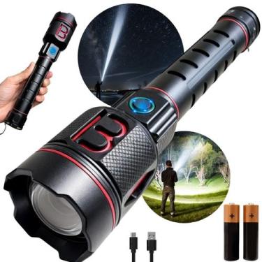 Imagem de Lanterna Tática Militar Sabre de Luz Alcance 2km 20 Horas de Autonomia