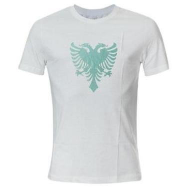 Imagem de CAMISETA CAVALERA ÁGUIA COLORS BRANCO MENTA MASCULINA-Masculino