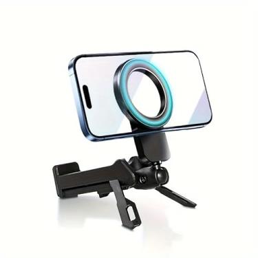 Imagem de Suporte de telefone magnético portátil para tripé, mesa adequada, trilho de alta velocidade, avião, trem, bagagem, cozinha, fotografia portátil