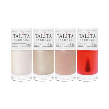 Imagem de Kit 4 Esmaltes Anita Tratamento Coleção Talita Cardozo