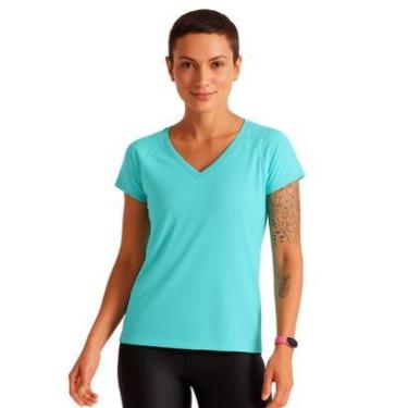 Imagem de Camiseta Manga Curta Feminina Roupa Academia Ginástica Fitness Lupo-Feminino