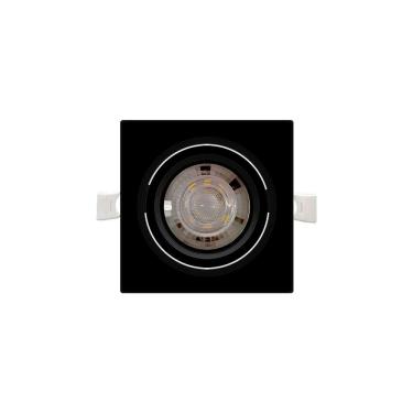 Imagem de Spot De Embutir De Led Taschibra Alltop Par 20 Quadrado 7w Bivolt Preto Preto 6500k Luz Branca 15090335