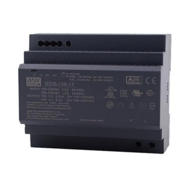 Imagem de Mean Well 150W Fonte De AlimentaçãO Dc VariáVel Para Trilho Din Ultra Fina Step Shape 12v Teste De Bancada Fonte Atx 15V 9.5A (HDR-150-15 15V/9.5A/Ultra Slim Supply)
