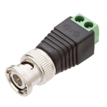 Imagem de Conector Borne Bnc Macho 75 Ohms Com Borne Parafuso