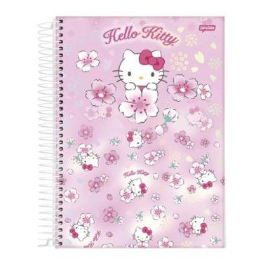 Imagem de Caderno Universitário Hello Kitty 1 Matéria Jandaia, II