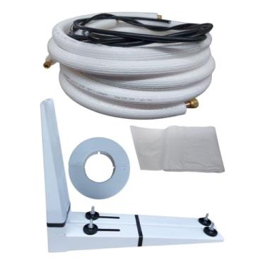 Imagem de Resfri Peças, Kit 03 Instalação Ar Condicionado Split 7 A 12000btus 3 Metros