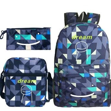 Imagem de Conjunto de mochilas Dream School, 3 peças para estudantes
