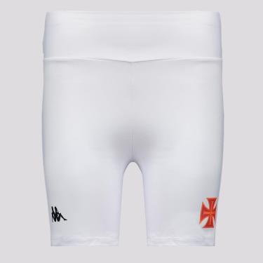 Imagem de Shorts Kappa Vasco Supp Aimee Feminino Branco-Feminino