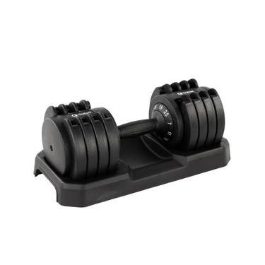 Imagem de Dumbbell Halter Gallant Regulável Anilhas 19Kg Com Base Elite Pro (GDB20R0A-PT)