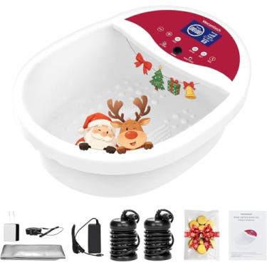 Imagem de Veicomtech Máquina de desintoxicação iônica para pés – Kit de spa iônico para pés com 10 comprimidos de gengibre, almofadas de massagem FIR Belt para uso doméstico ou salão de beleza