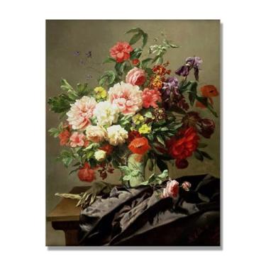 Imagem de NHLDZYH Arte de parede colorida de especiarias e colher de tempero | Decoração de cozinha vintage | Arte moderna para casa e sala de jantar. B70. Tela somente 60 x 80 cm - 23,7 x 31,5 pol