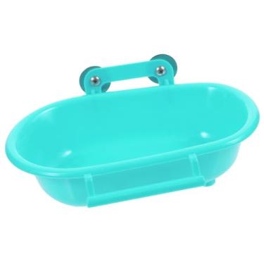 Imagem de Parliky Bacia de banho de periquito para pássaros, material PP, segura, leve, para pássaros, com bordas lisas para banho de papagaio e periquito